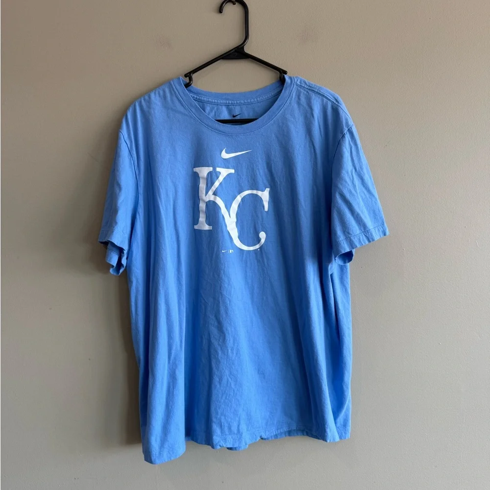 Nike Kansas City Royals Men's Blue KC Tee